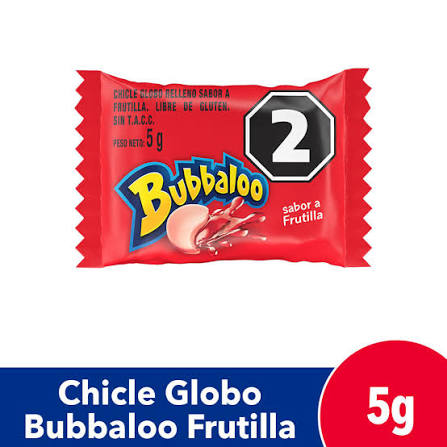 CHICLE BUBBALOO TUTTI FRUTTI   BUBA